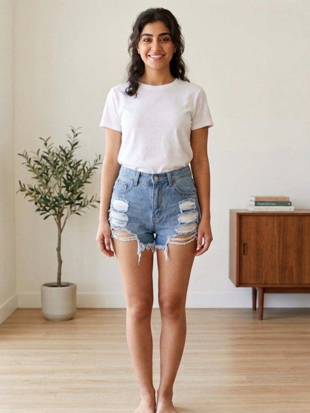 Jean shorts
